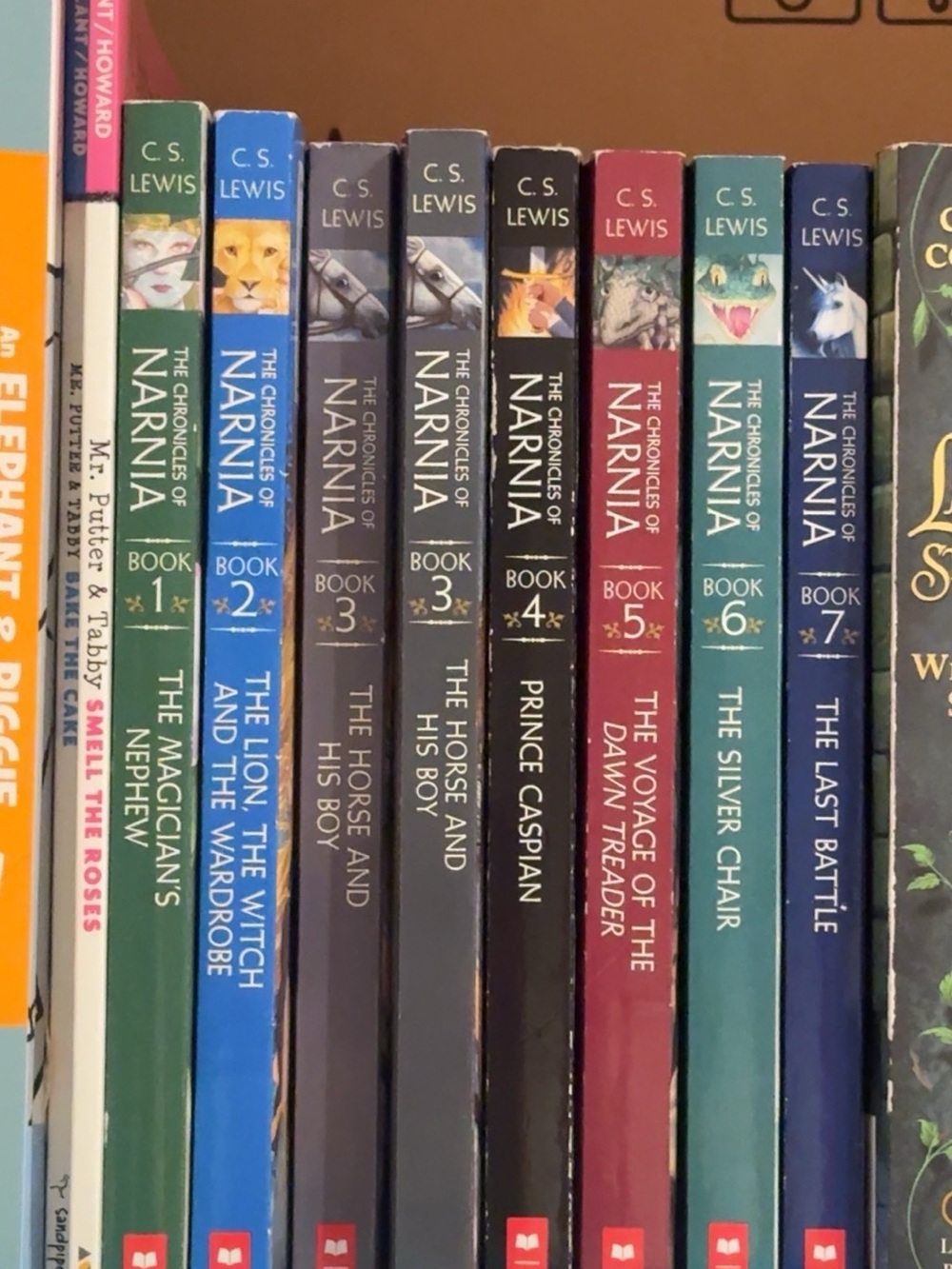 The Chronicles of Narnia Book Series - Multicolor